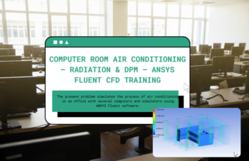 Computer Room Air Conditioning CFD Simulation, DPM