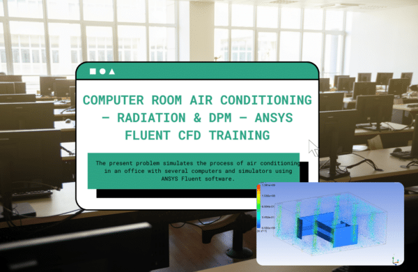 Computer Room Air Conditioning CFD Simulation, DPM - MR CFD