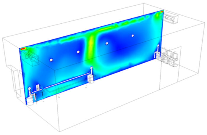 room air conditioning cfd simulation