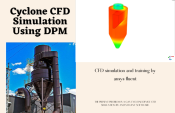 Cyclone CFD Simulation Using DPM ANSYS Fluent CFD Simulation Training
