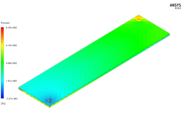 Chevron Plate Heat Exchanger, ANSYS Fluent CFD Simulation Training - MR CFD