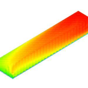 Chevron Plate Heat Exchanger, ANSYS Fluent CFD Simulation Training - MR CFD
