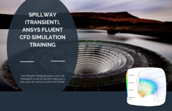Spillway (3-D & Transient), ANSYS Fluent CFD Simulation Training