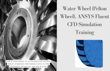 Water Wheel (Pelton Wheel), ANSYS Fluent CFD Simulation Training