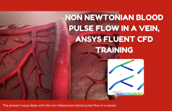 Non Newtonian Blood Pulse Flow In A Vein, Ansys Fluent Cfd Training