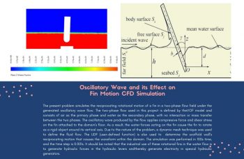 Oscillatory Wave And Its Effect On Fin Motion, ANSYS Fluent CFD Training