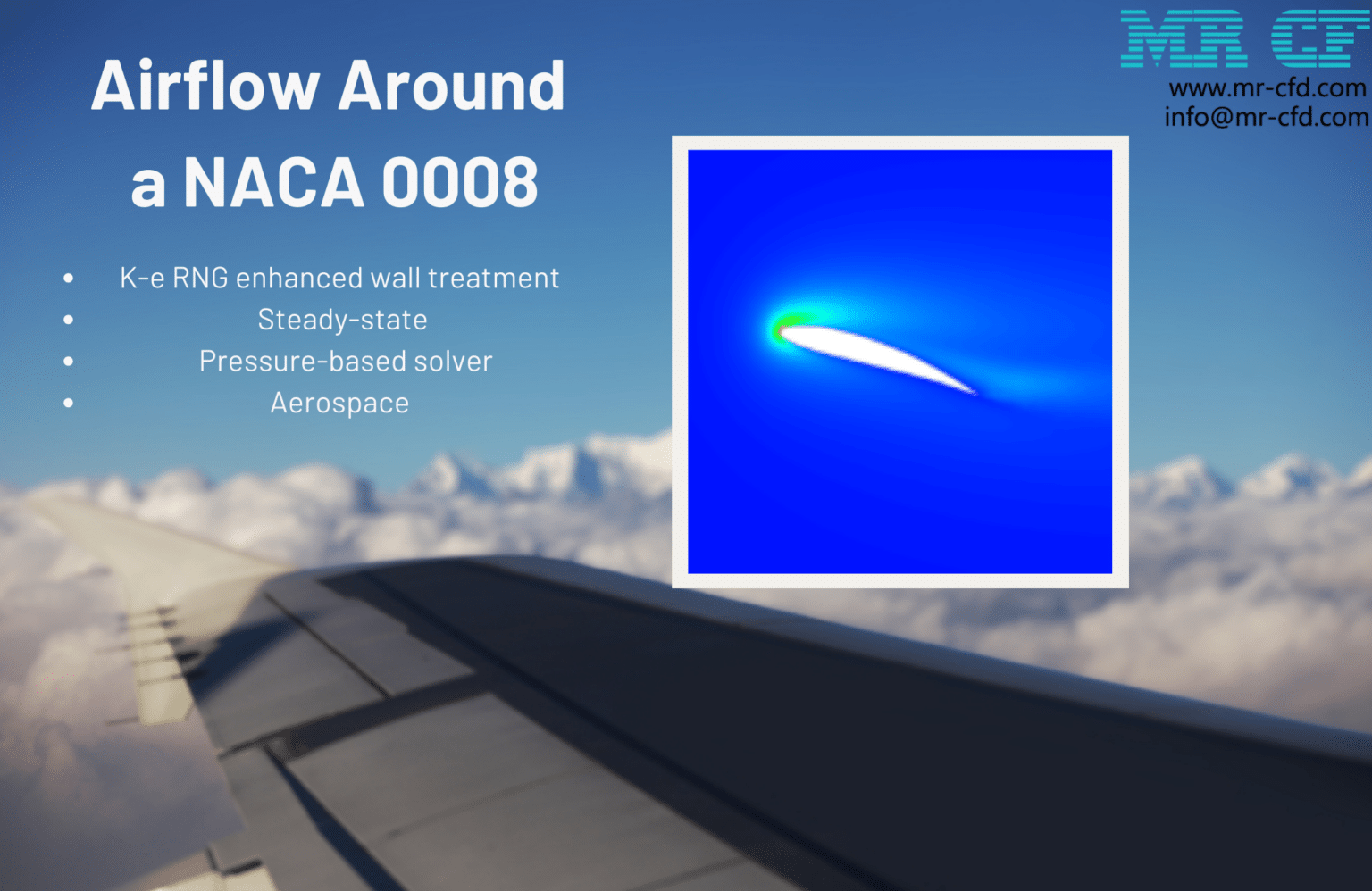 Shock Wave in a Supersonic Airflow, Transient Solver - MR CFD