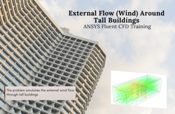 External Flow (Wind) Around Tall Buildings, ANSYS Fluent CFD Tutorial