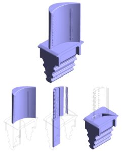 Turbine Blade Cooling CFD Simulation, ANSYS Fluent Training by ANSYS ...