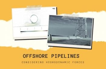 Offshore Pipeline Considering Hydrodynamic Force, ANSYS Fluent CFD Simulation Training