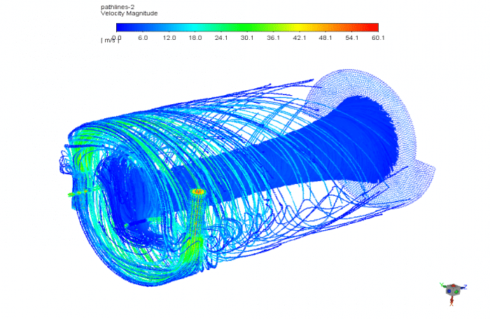 Vortex Combustion Chamber CFD Simulation, ANSYS Fluent Tutorial - MR CFD