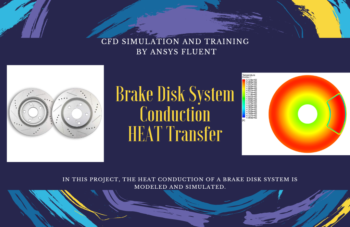 Brake Disk System Conduction Heat Transfer, ANSYS Fluent Simulation Training