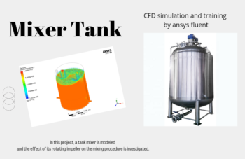 Mixer Tank CFD Simulation, ANSYS Fluent Training
