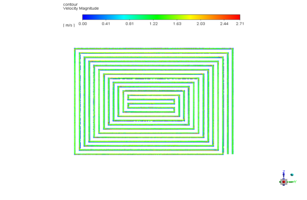 Radiator Heated by a Solar Panel CFD Simulation, ANSYS Fluent Training ...