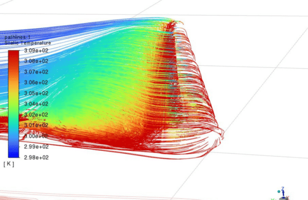 Conical Solar Collector CFD Simulation, ANSYS Fluent - MR CFD