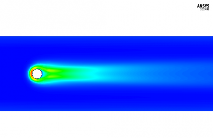 Dimpled Cylinder Flow Control, Paper Numerical Validation, ANSYS Fluent ...