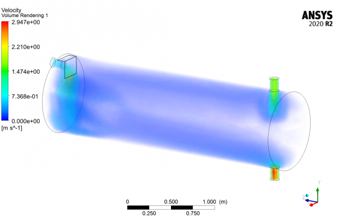 Gas Liquid Separator CFD Simulation, ANSYS Fluent Tutorial - MR CFD