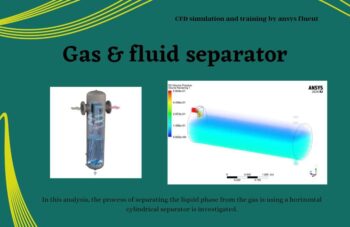 Gas Liquid Separator CFD Simulation, ANSYS Fluent Tutorial