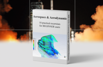 Aerodynamic & Aerospace ANSYS Fluent Training Package, 10 Practical Exercises For BEGINNER Users