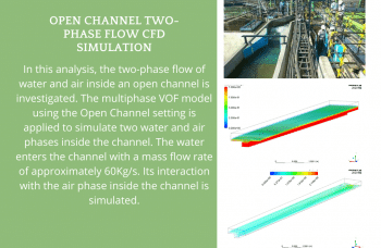 Open Channel Flow (Two-Phase) CFD Simulation, ANSYS Fluent Training