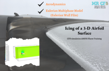 Icing Of A 3-D Airfoil Surface CFD Simulation, ANSYS Fluent Tutorial
