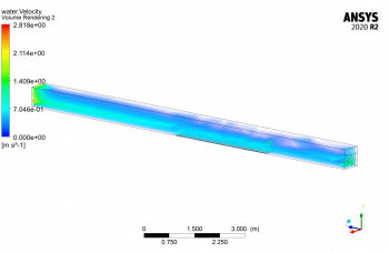 Two-Phase Flow In A Rough River, ANSYS Fluent CFD Simulation Training