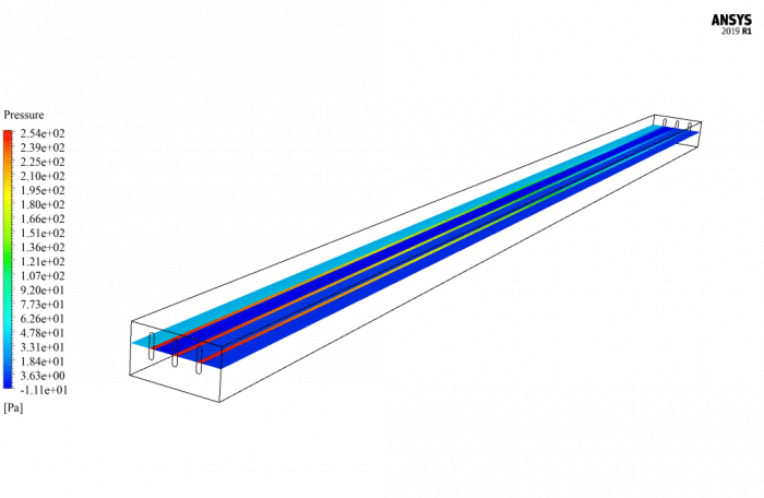 Ct Tube Radiator Simulation Radiator Heat Transfer Simulation by Hot Nanofluid Flow, ANSYS Fluent ...