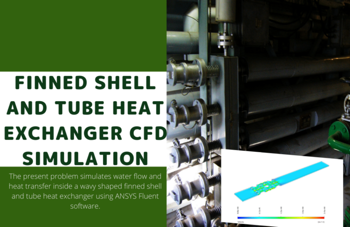 finned shell and tube heat exchanger