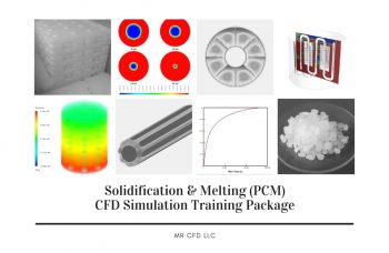Solidification & Melting (PCM) CFD Simulation Training Package, ANSYS Fluent