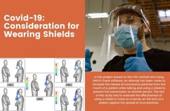 Covid-19: Consideration For Wearing Shields, ANSYS Fluent Simulation Training