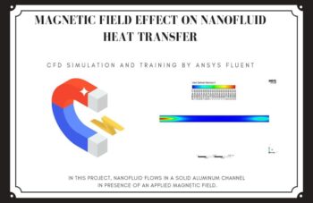 Magnetic Field Effect On Nanofluid Heat Transfer (MHD), ANSYS Fluent Training (3-D)