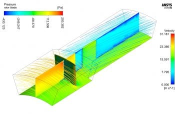 Fan Stage (Axial Flow) Aerodynamic Performance, ANSYS Fluent Training