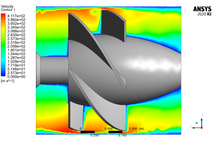 Kaplan turbine CFD Simulation, ANSYS Fluent Training - MR CFD