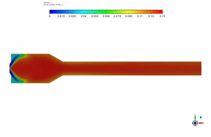 Radiation Heat Transfer in Combustion Chamber, ANSYS Fluent Training ...