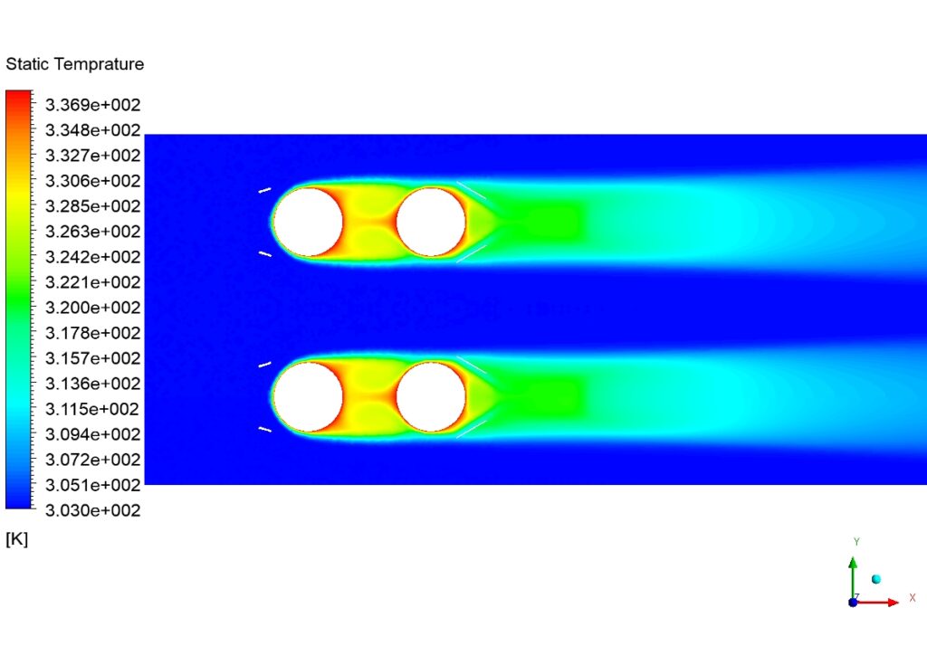 Vortex Generator Effect, Shell and Tube Heat Exchanger, ANSYS Fluent ...