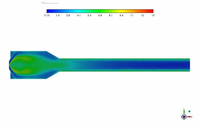 Radiation Heat Transfer in Combustion Chamber, ANSYS Fluent Training ...