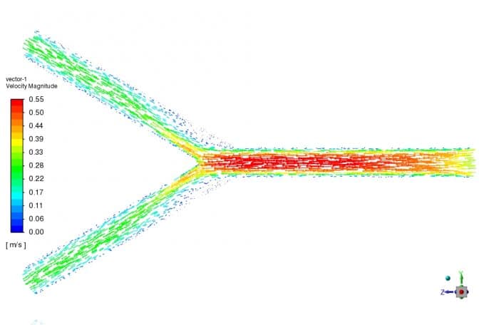Pulsatile Blood Flow in Arterial Bifurcation Simulation, ANSYS Fluent ...