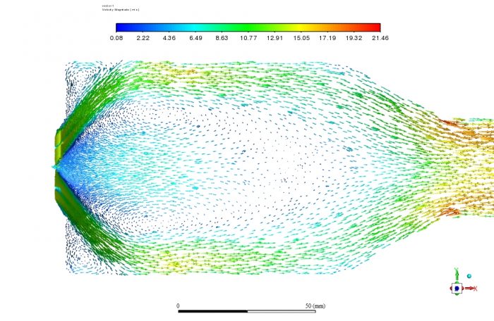 Radiation Heat Transfer in Combustion Chamber, ANSYS Fluent Training ...