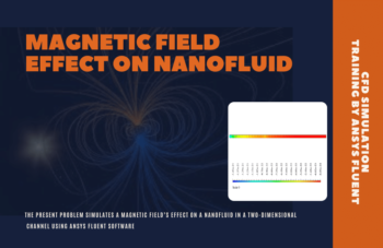 Magnetic Field Effect On Nanofluid, CFD Simulation, ANSYS Fluent Training (2-D)