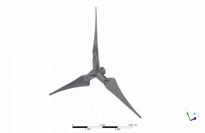 Horizontal Axis Wind Turbine (HAWT) Aerodynamic, ANSYS Fluent Training ...