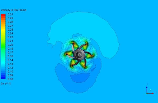 Kaplan Hydro Turbine Evaluation, ANSYS Fluent CFD Simulation Tutorial ...