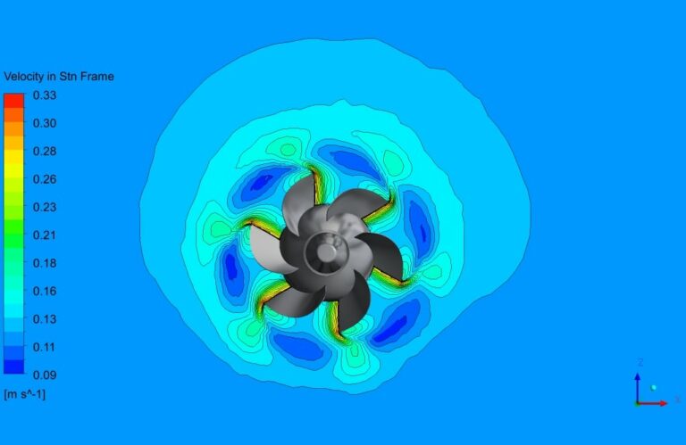 Kaplan Hydro Turbine Evaluation, ANSYS Fluent CFD Simulation Tutorial ...