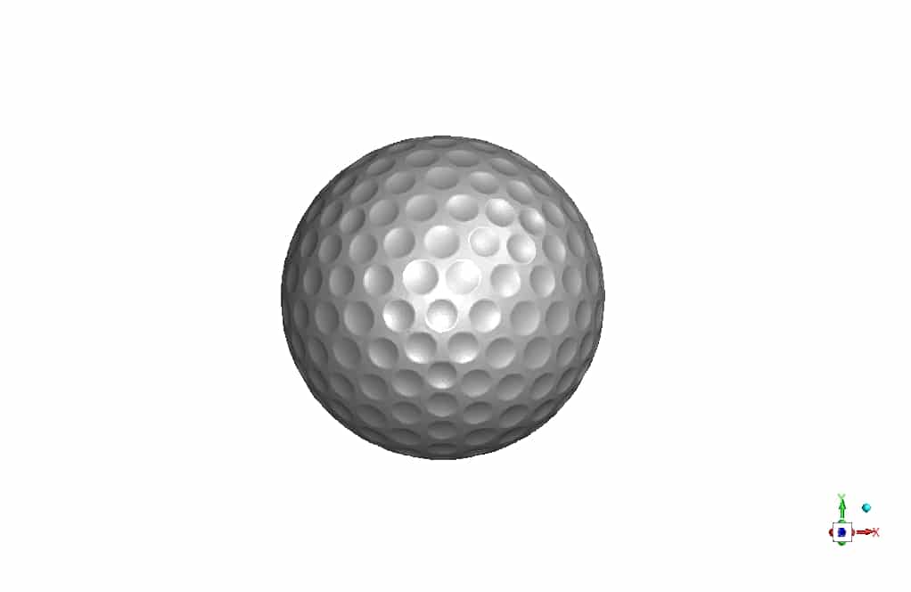 Golf ball Aerodynamics, ANSYS Fluent CFD Simulation Training MR CFD