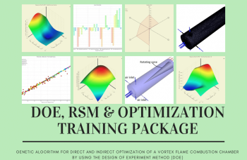 DOE (Design Of Experiment), Response Surface Method (RSM), ANSYS Fluent