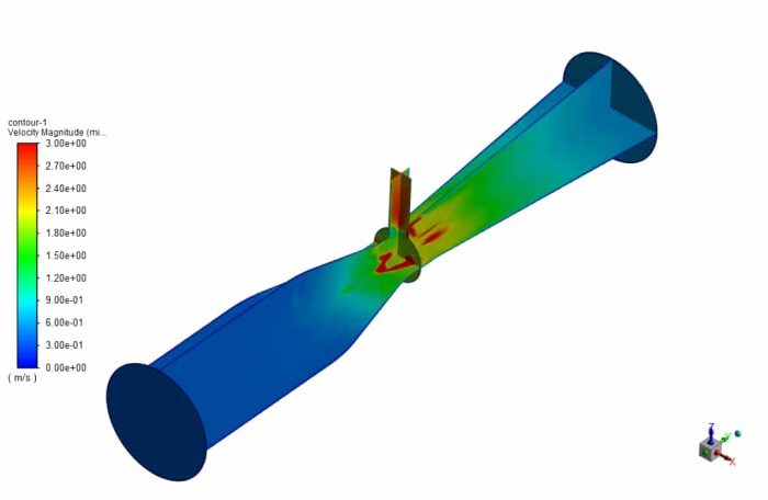 Venturi Flow in a Tube for Air Suction, VOF Multi-Phase, ANSYS Fluent ...