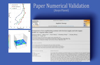 Air Conditioning (Side Supply), Paper Numerical Validation Using ANSYS Fluent Training