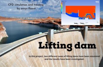 Lifting Dam CFD Simulation, Ansys Fluent Training