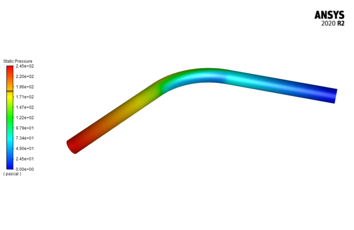 Erosion in the Bent Pipe CFD Simulation, Ansys Fluent Training - MR CFD