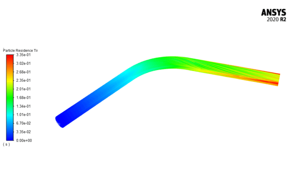 Erosion in the Bent Pipe CFD Simulation, Ansys Fluent Training - MR CFD