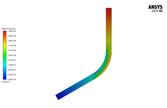 Erosion in the Bent Pipe CFD Simulation, Ansys Fluent Training - MR CFD